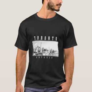 Toronto Ontario Canada Vintage Canadian Skyline To T Shirt