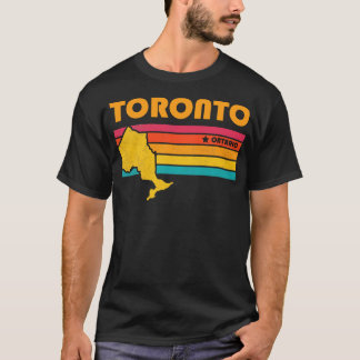 Toronto Ontario Canada Vintage Distress Souvenir T Shirt