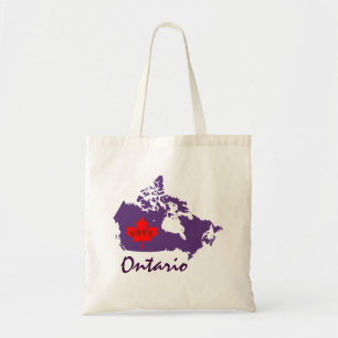 Toronto Ontario Customize Canada Province bag Tygkasse