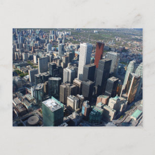 Toronto, Ontario, Kanada, byggande skyline Vykort