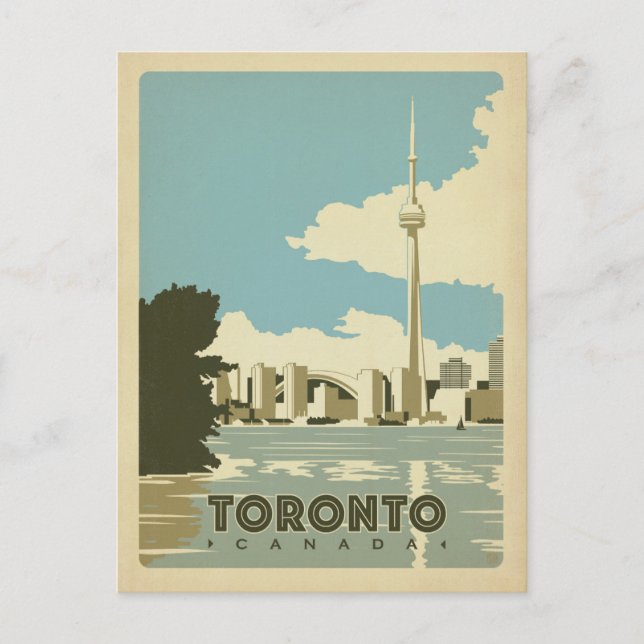 Toronto, Ontario Vykort (Framsida)