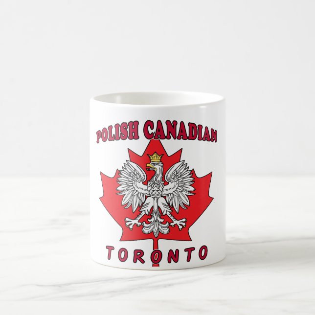 Toronto Poland Canadian Löv Kaffemugg (Center)