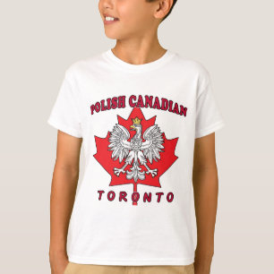 Toronto Poland Canadian Löv T-shirt