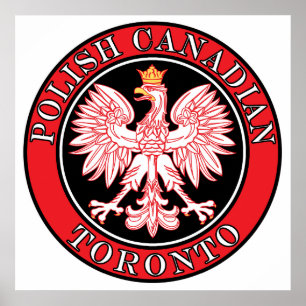 Toronto polska Canadian Eagle Poster