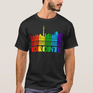 Toronto Pride Toronto LGBT Gift LGBTQ Supporter T Shirt