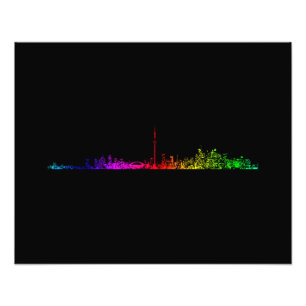 Toronto Rainbow Fototryck