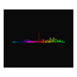 Toronto Rainbow Fototryck