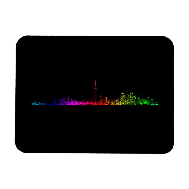 Toronto Rainbow Magnet (Horisontell)
