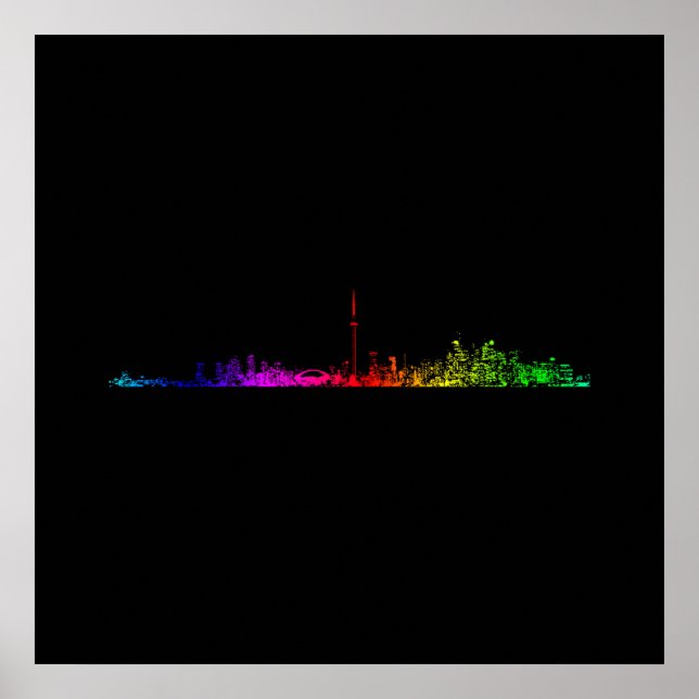 Toronto Rainbow Poster (Framsidan)