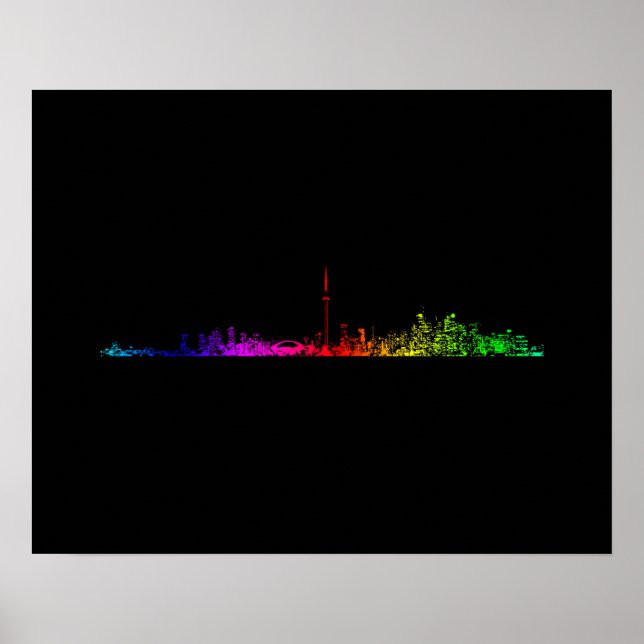 Toronto Rainbow Poster (Framsidan)