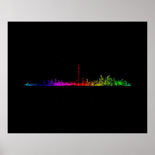 Toronto Rainbow Poster (Framsidan)