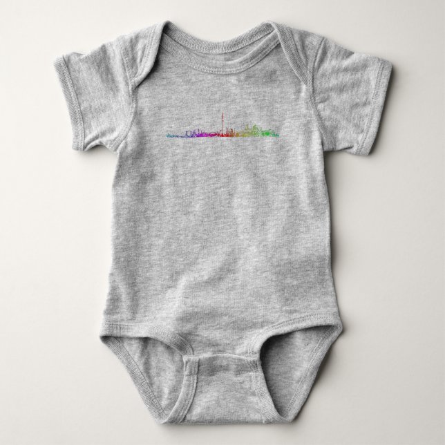 Toronto Rainbow T Shirt (Framsida)