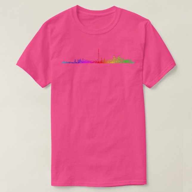 Toronto Rainbow T Shirt (Design framsida)