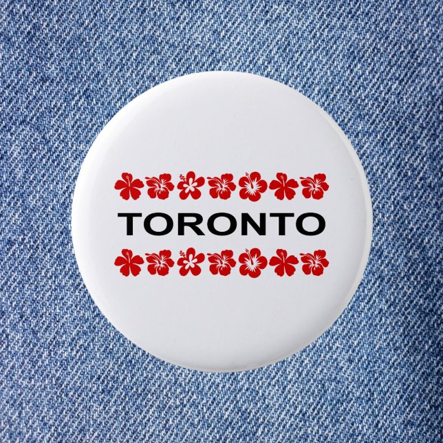 Toronto Red Aloha Bands Light-Färg Knapp (Skapare uppladdad)