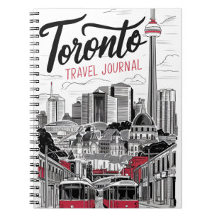 Toronto Resedagbok Anteckningsbok