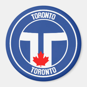 Toronto Round Emblem Magnet