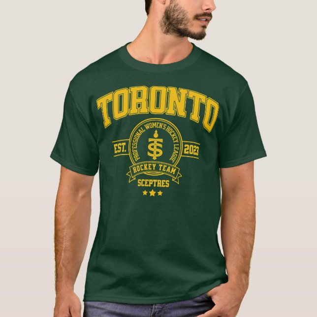 Toronto Sceptres PWHL Hockey Team Design Womens Sp T Shirt (Framsida)