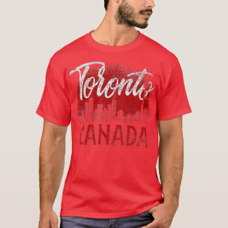 Toronto Skyline Canada T Shirt