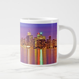 Toronto Skyline i skymningen Jumbo Mugg