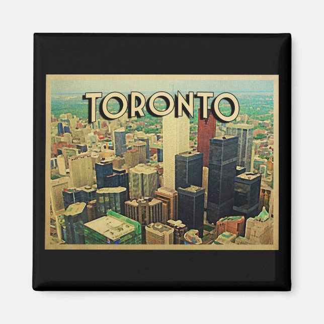 Toronto Skyline Magnet (Framsidan)