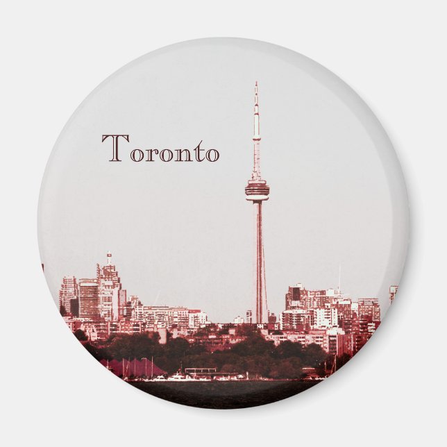 Toronto skyline magnet (Framsidan)