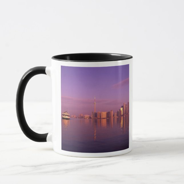 Toronto Skyline, Ontario, Kanada Mugg (Vänster)
