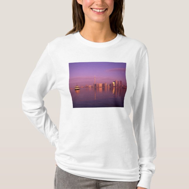 Toronto Skyline, Ontario, Kanada Tee Shirt (Framsida)