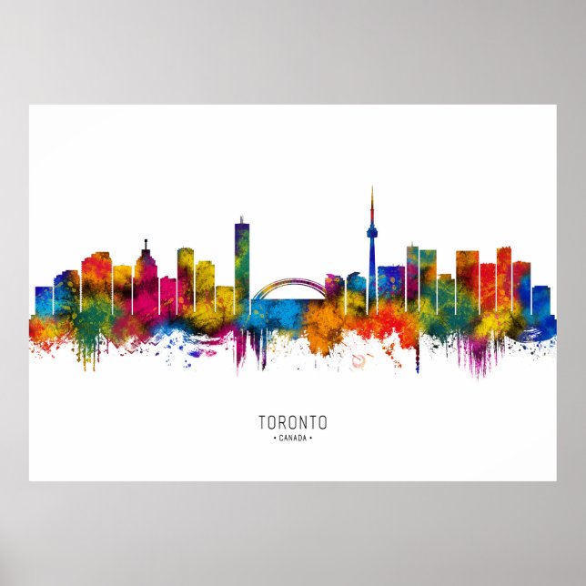 Toronto Skyline Poster (Framsidan)
