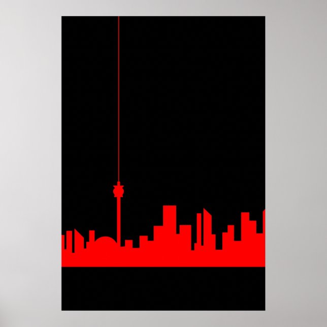 Toronto Skyline Poster (Framsidan)