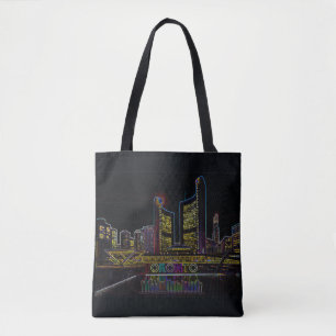 Toronto Skyline Tygkasse