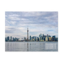 Toronto Skyline vycard