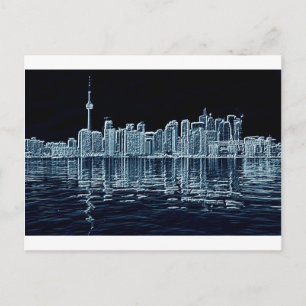 Toronto Skyline Vykort