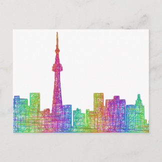 Toronto skyline vykort