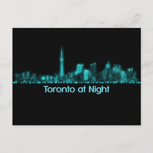 Toronto Skyline Vykort (Framsida)