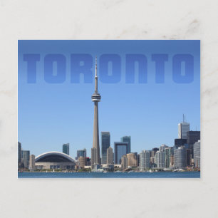 Toronto skyline vykort
