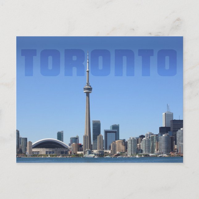 Toronto skyline vykort (Framsida)