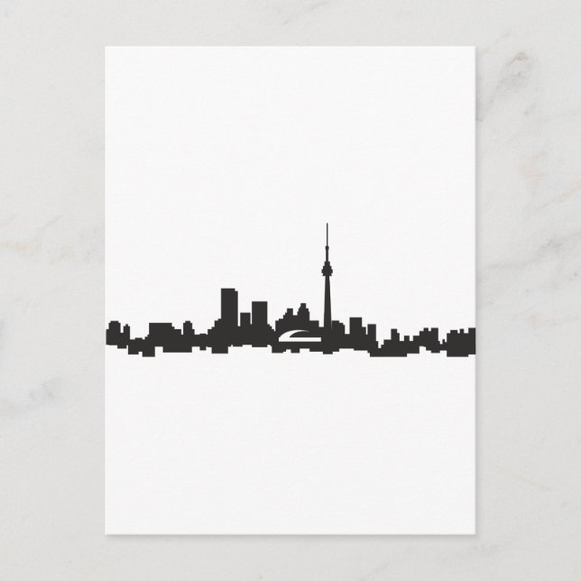 Toronto skyline vykort (Framsida)