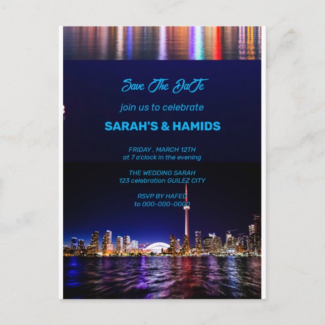 TORONTO Spara datum Mall, Toronto vykort S (Framsida)