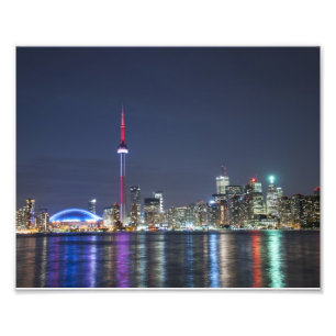 Toronto stadshorisont fototryck