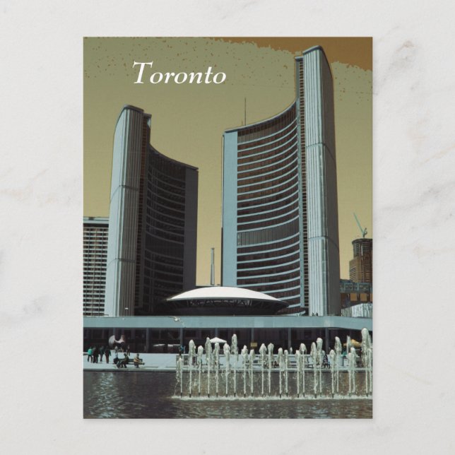 Toronto stadshus vykort (Framsida)