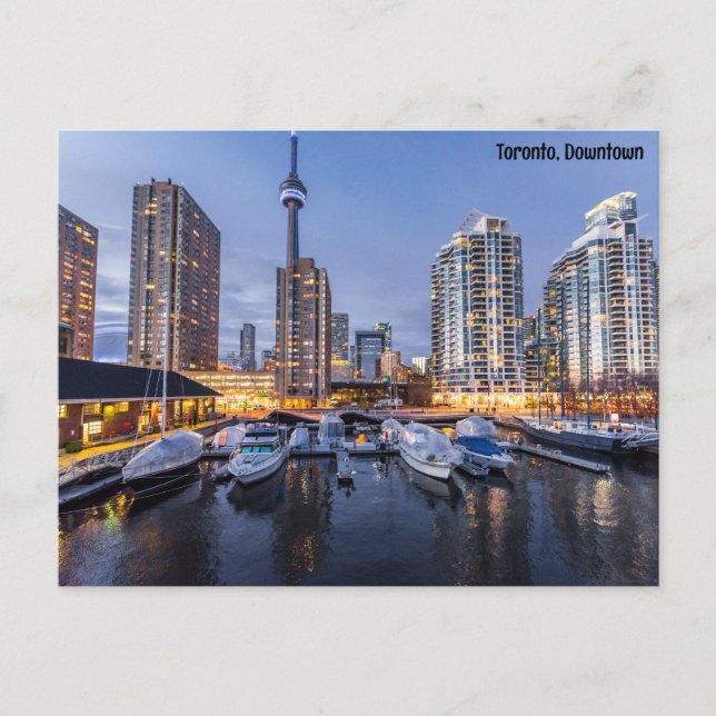Toronto, Stadskärnan Vykort (Framsida)