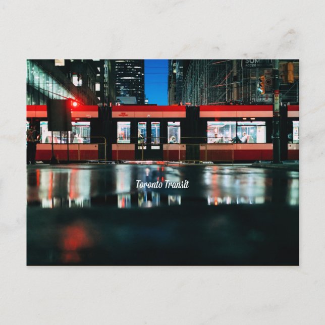 Toronto Transit Vykort (Framsida)