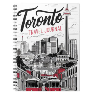 Toronto Travel Journal Anteckningsbok