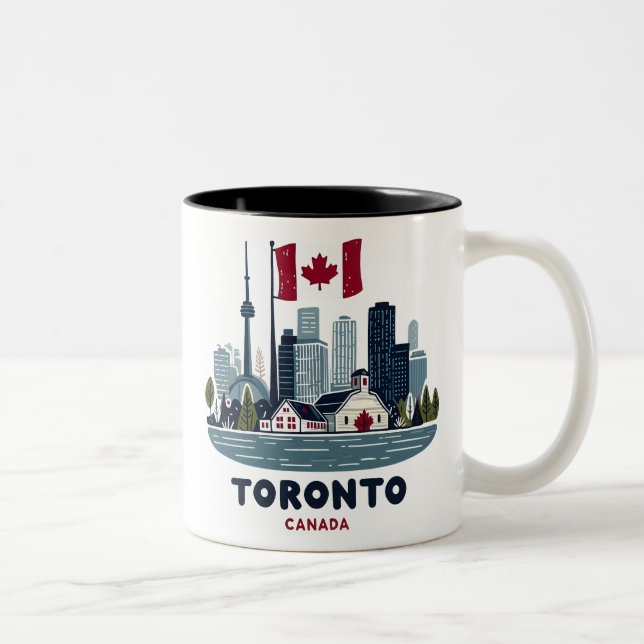 Toronto Två-Tonad Mugg (Höger)