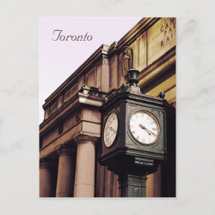 Toronto Union Station klocka Vykort