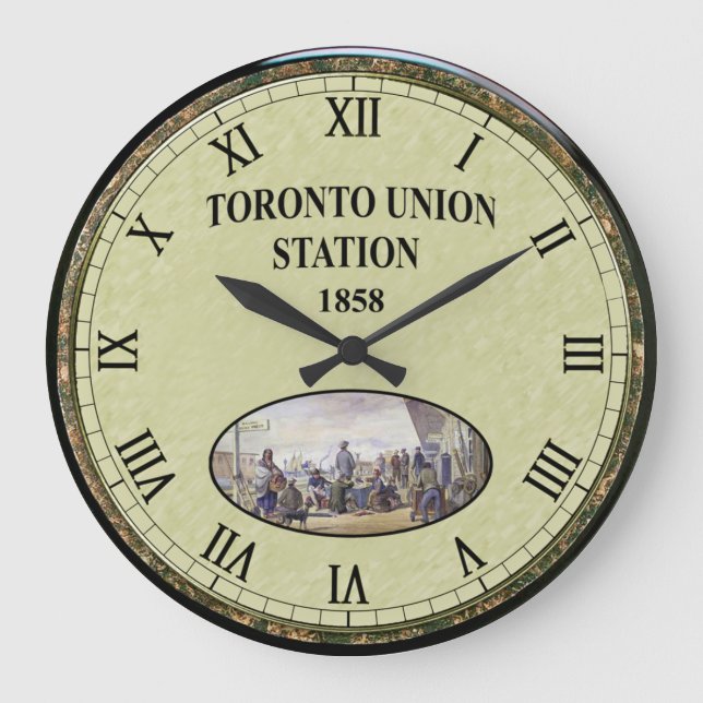 Toronto Union Station ~ Ontario ~ Canada ~  Stor Klocka (Framsida)