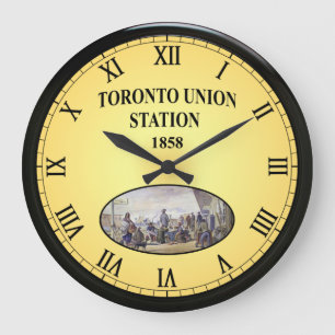 Toronto Union Station ~ Ontario ~ Kanada ~ Stor Klocka