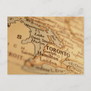 TORONTO Vintage Karta Vykort