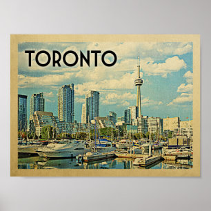 Toronto Vintage resor Poster