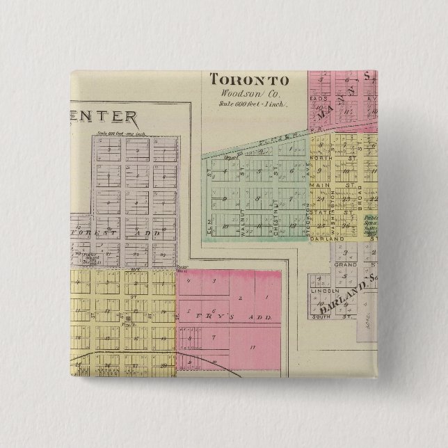 Toronto, Woodson County, Kansas Knapp (Framsida)